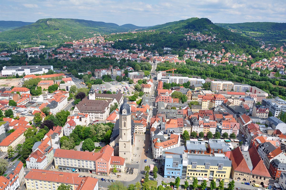 Jena (Blick vom Jentower)
